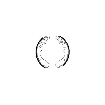 Photo Brake Shoe Set E.T.F. 090490