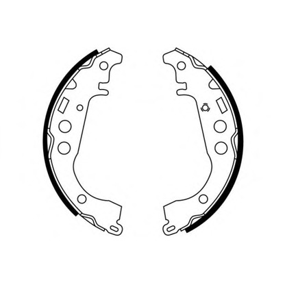 Photo Brake Shoe Set E.T.F. 090545