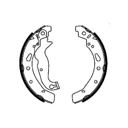 Photo Brake Shoe Set E.T.F. 090680