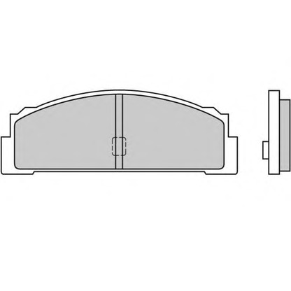 Фото Комплект тормозных колодок, дисковый тормоз E.T.F. 120003