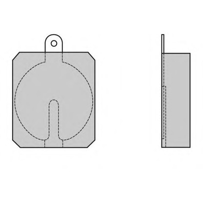 Фото Комплект тормозных колодок, дисковый тормоз E.T.F. 120013