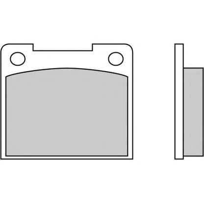 Photo Kit de plaquettes de frein, frein à disque E.T.F. 120019