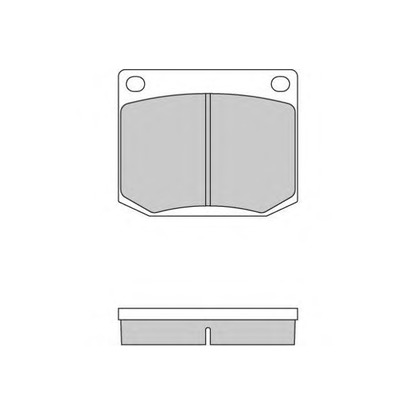 Photo Brake Pad Set, disc brake E.T.F. 120112