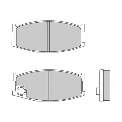 Photo Brake Pad Set, disc brake E.T.F. 120152