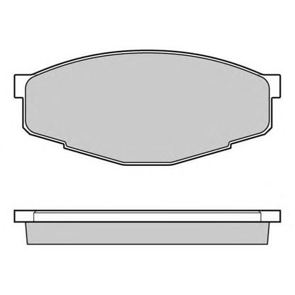 Zdjęcie Zestaw klocków hamulcowych, hamulce tarczowe E.T.F. 120232