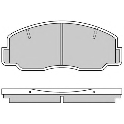 Foto Kit pastiglie freno, Freno a disco E.T.F. 120305