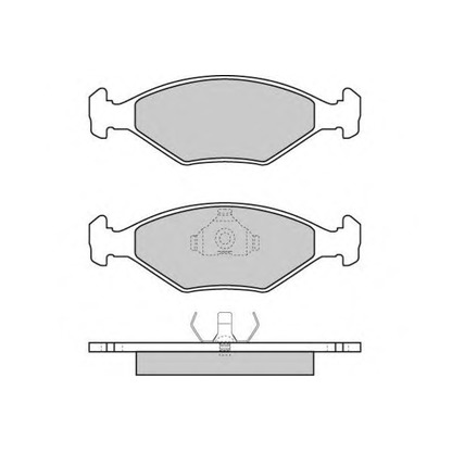 Zdjęcie Zestaw klocków hamulcowych, hamulce tarczowe E.T.F. 1203431