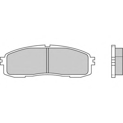 Photo Brake Pad Set, disc brake E.T.F. 120362