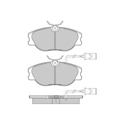 Photo Brake Pad Set, disc brake E.T.F. 120374