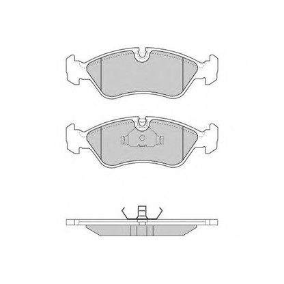 Zdjęcie Zestaw klocków hamulcowych, hamulce tarczowe E.T.F. 120417