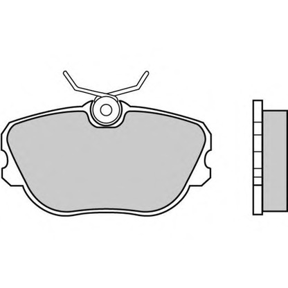Фото Комплект тормозных колодок, дисковый тормоз E.T.F. 120452