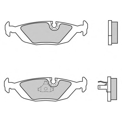 Photo Brake Pad Set, disc brake E.T.F. 120456