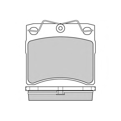 Photo Brake Pad Set, disc brake E.T.F. 120554