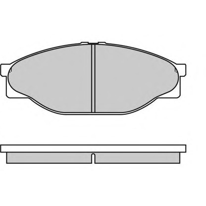 Zdjęcie Zestaw klocków hamulcowych, hamulce tarczowe E.T.F. 120633