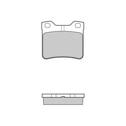 Photo Brake Pad Set, disc brake E.T.F. 120728