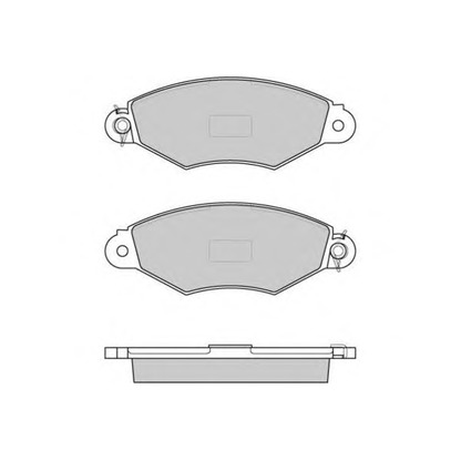 Photo Brake Pad Set, disc brake E.T.F. 120749