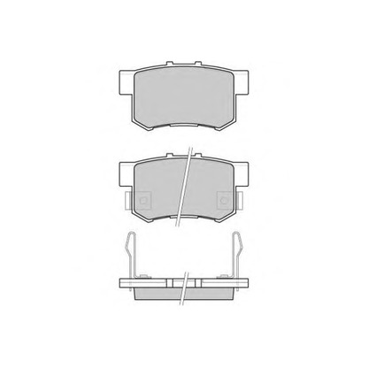 Photo Brake Pad Set, disc brake E.T.F. 120750