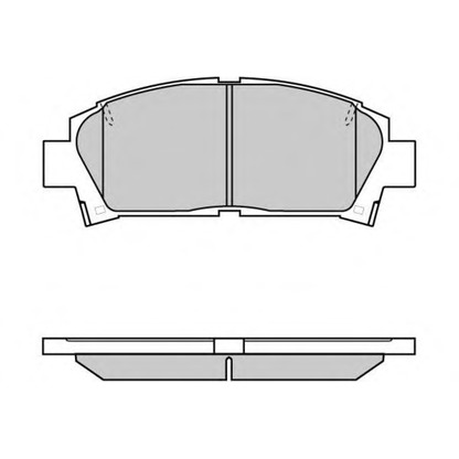 Photo Brake Pad Set, disc brake E.T.F. 120752