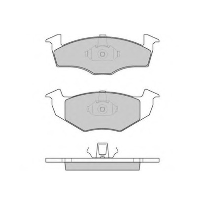 Photo Brake Pad Set, disc brake E.T.F. 120808