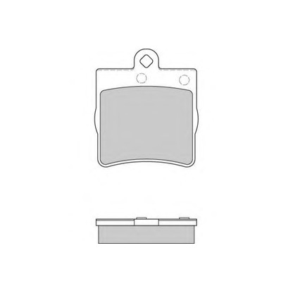 Фото Комплект тормозных колодок, дисковый тормоз E.T.F. 120861