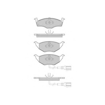 Zdjęcie Zestaw klocków hamulcowych, hamulce tarczowe E.T.F. 121031