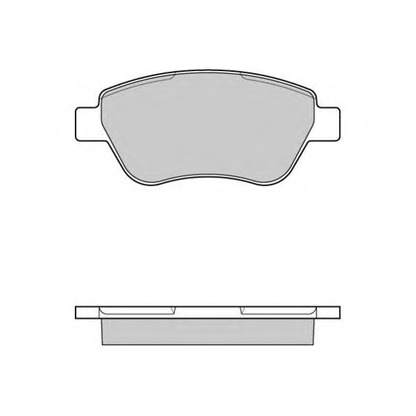 Photo Brake Pad Set, disc brake E.T.F. 121040