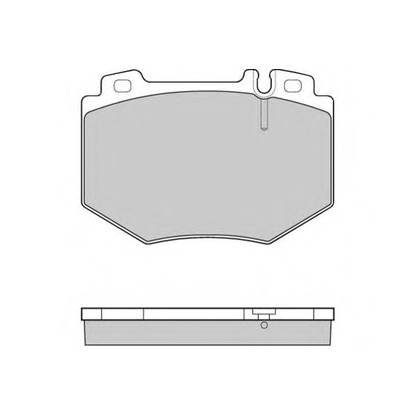 Zdjęcie Zestaw klocków hamulcowych, hamulce tarczowe E.T.F. 121166