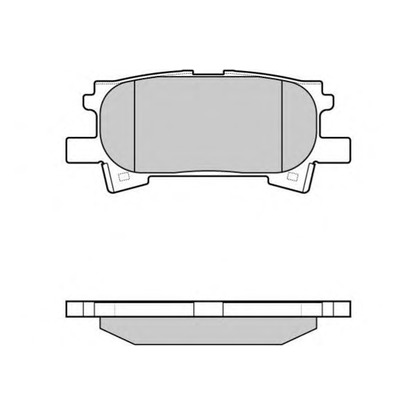 Photo Brake Pad Set, disc brake E.T.F. 121169