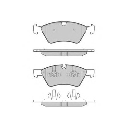 Photo Brake Pad Set, disc brake E.T.F. 121279