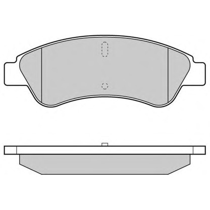 Photo Brake Pad Set, disc brake E.T.F. 121286