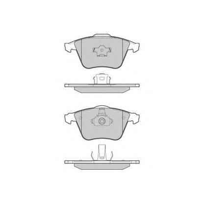 Photo Brake Pad Set, disc brake E.T.F. 121301