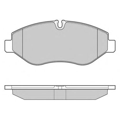 Photo Brake Pad Set, disc brake E.T.F. 121324