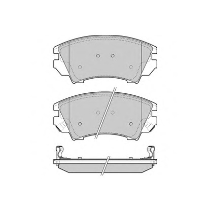 Photo Brake Pad Set, disc brake E.T.F. 121377