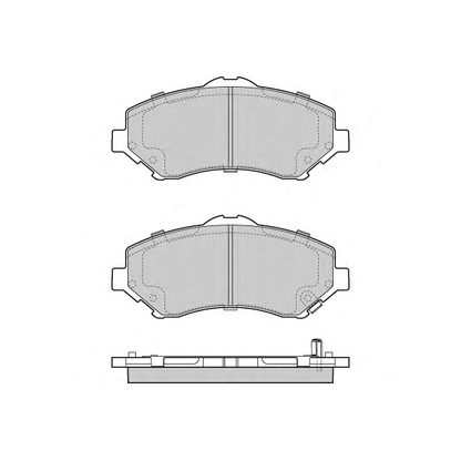 Photo Brake Pad Set, disc brake E.T.F. 121396