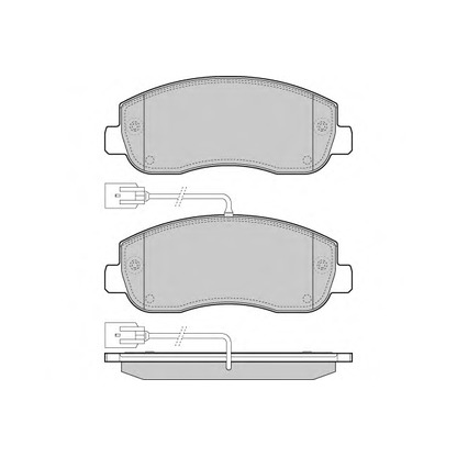 Photo Brake Pad Set, disc brake E.T.F. 121439