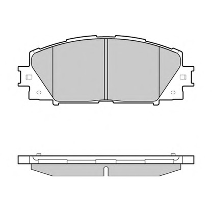 Zdjęcie Zestaw klocków hamulcowych, hamulce tarczowe E.T.F. 121498