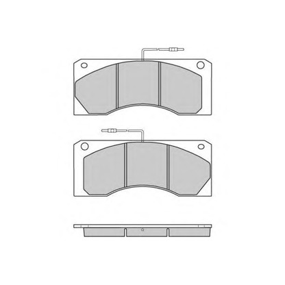 Photo Brake Pad Set, disc brake E.T.F. 125255