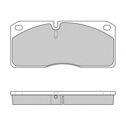 Photo Brake Pad Set, disc brake E.T.F. 125258