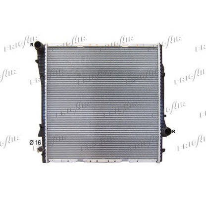 Photo Radiator, engine cooling FRIGAIR 01023108