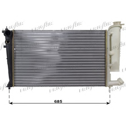 Photo Radiator, engine cooling FRIGAIR 01033020