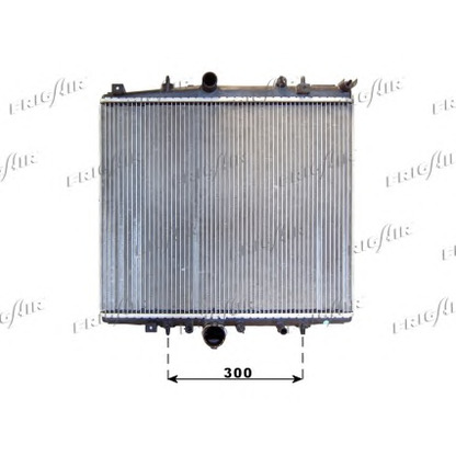 Photo Radiateur, refroidissement du moteur FRIGAIR 01033065