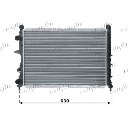 Photo Radiator, engine cooling FRIGAIR 01043068