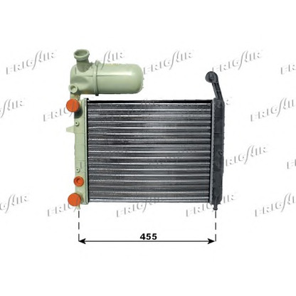 Photo Radiator, engine cooling FRIGAIR 01043072