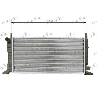 Photo Radiator, engine cooling FRIGAIR 01053045