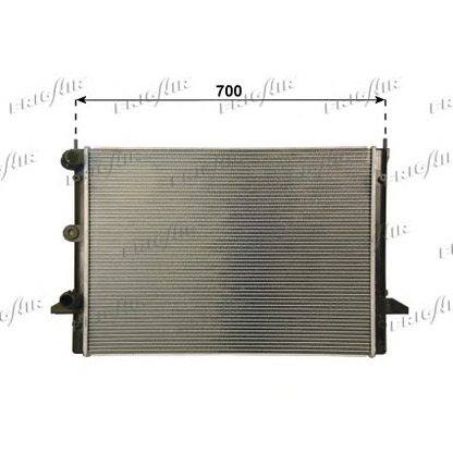 Photo Radiator, engine cooling FRIGAIR 01053113