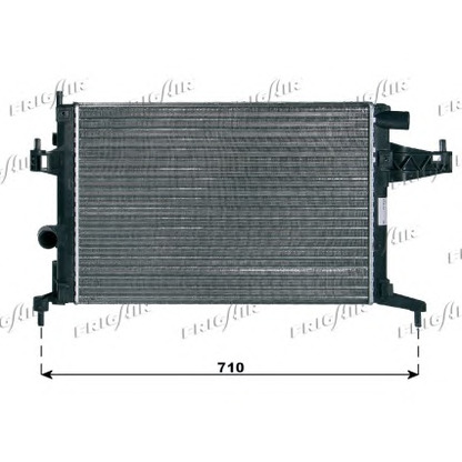 Photo Radiator, engine cooling FRIGAIR 01073003