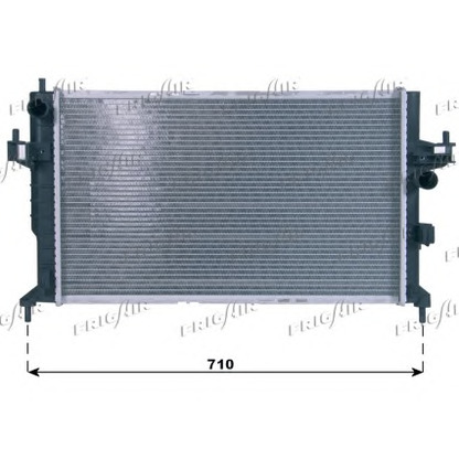 Photo Radiateur, refroidissement du moteur FRIGAIR 01073005