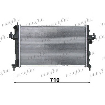 Photo Radiator, engine cooling FRIGAIR 01073100