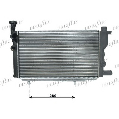 Photo Radiateur, refroidissement du moteur FRIGAIR 01081011