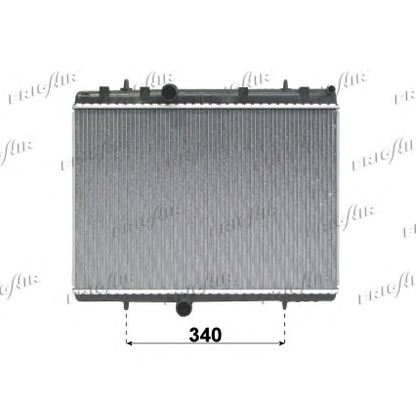 Photo Radiateur, refroidissement du moteur FRIGAIR 01083075